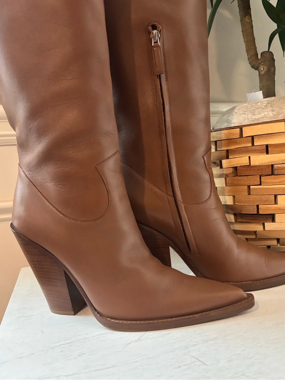 MICHAEL KORS COLLECTION Gwen Leather Boot